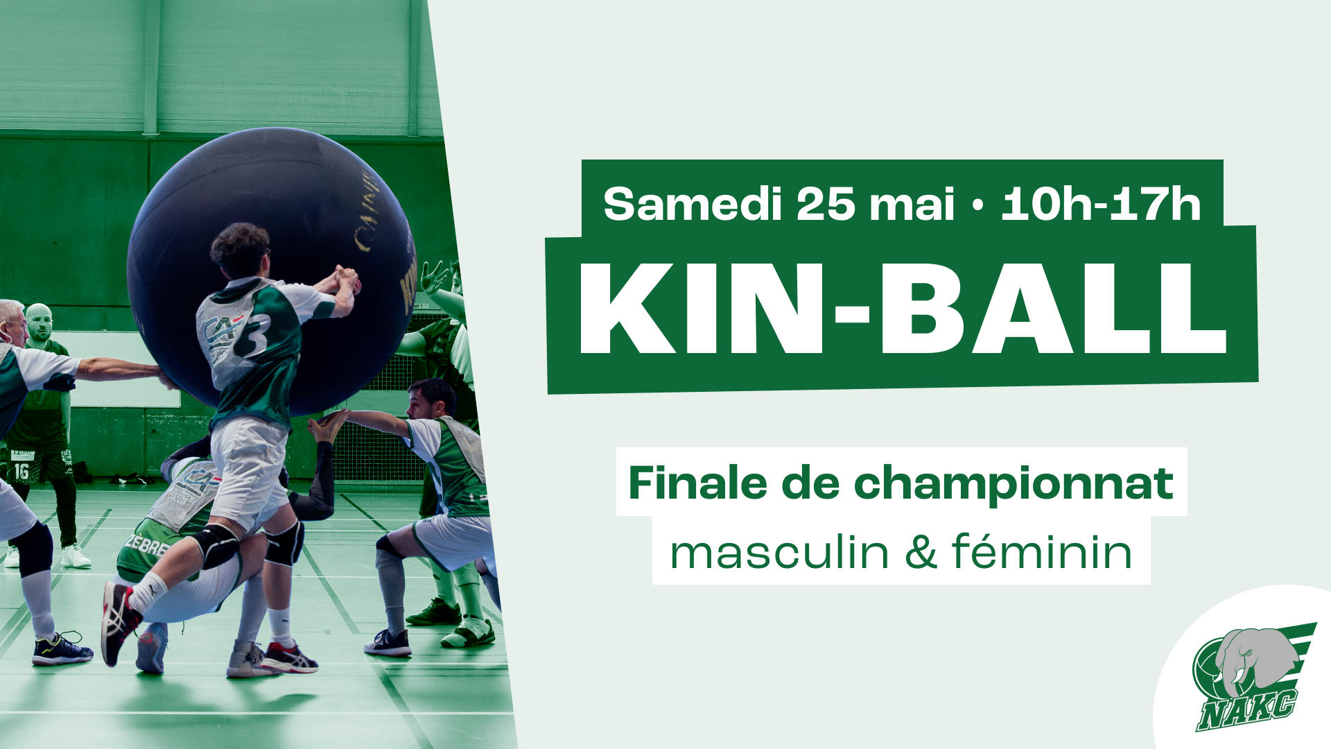 Finale de kinball à Nantes