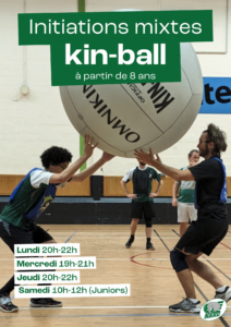 Affiche initiations kinball