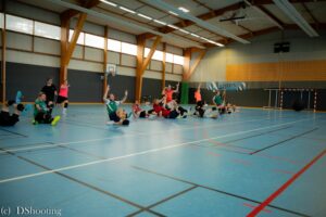 Glissade collective en fin de tounroi